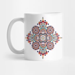 Abstract ethnic medallion Mug